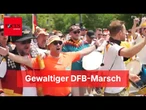 Riesen-Ansturm in Toronto: Tausende DFB-Fans marschieren zum Stadion