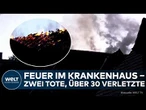 MECKLENBURG-VORPOMMERN: Feuer im Krankenhaus! Zwei Tote und mehr als 30 Verletzte in Ludwigslust