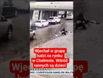 Wjechał w grupę ludzi na rynku w Chełmnie. Wśród rannych są dzieci