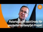 Pistorius offen für Kampfjet-Alternative von Gruppe um Airbus