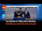 Silvio Costa Filho chama Alckmin e Tarcísio para bater martelo no leilão do túnel Santos Guarujá