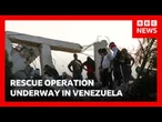 Venezuelan president says she has faith rescuers will find survivors of earthquakes | BBC News