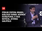 Galípolo: Diálogo sobre agenda estrutural é boa notícia | AGORA CNN