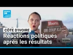 Côte d’Ivoire : réactions politiques au lendemain des résultats de la présidentielle
