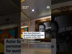 Actor Gene Hackman's personal collection goes up for auction in New York