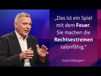 Manfred Weber und Jan van Aken diskutieren: EU-Brandmauer gefallen? | maischberger