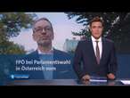 tagesschau 20:00 Uhr, 29.09.2024