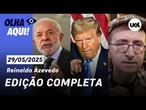 Reinaldo ao vivo: Governo Lula cobra EUA em carta, Trump x Pix; Eduardo Bolsonaro responde Tarcísio