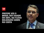 Flávio Bolsonaro rebate Rui Costa: Prefere ver o Brasil ser taxado em 200% | AGORA CNN