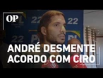 André Fernandes descarta apoio de Ciro Gomes a Flávio Bolsonaro: "Nunca houve acordo"