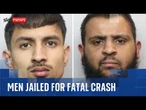 Men who inhaled laughing gas at over 130mph in 30mph zone jailed for fatal crash