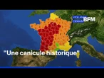 35 départements sont placés en vigilance rouge pour ce dimanche 21 juin