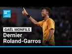 Le tennisman Gaël Monfils débute son dernier Roland-Garros • FRANCE 24
