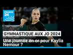 JO 2024 : Kaylia Nemour rêve d'or aux barres asymétriques • FRANCE 24