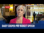 Daisy Cooper delivers pre-budget speech