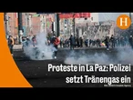 Demonstranten in Bolivien fordern Rücktritt des Präsidenten