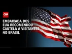 EUA alertam para risco de sequestro no Brasil | CNN 360º
