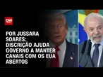 Análise: Discrição ajuda governo a manter canais com os EUA abertos | AGORA CNN