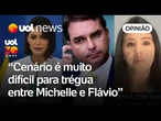 Cenário ainda é bastante difícil para que seja selada a união entre Michelle e Flávio | Carla Araújo