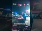 High-speed street race ends in violent crash