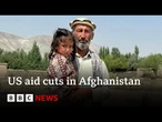 'My wife and child died after Donald Trump cut US aid for our clinic' | BBC News