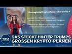 BITCOIN, ETHEREUM & Co: Trump plant US-Krypto-Reserve! Das steckt hinter seinen Plänen wirklich