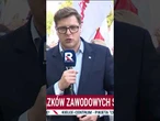 W Warszawie odbył się protest Służby Więziennej - postulatami podwyżki i dodatek mieszkaniowy