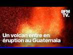 Guatemala: près de 1.000 personnes évacuées après l'éruption d'un volcan