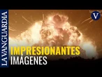 Un cohete de Blue Origin explota durante una prueba previa al lanzamiento satelital