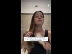 Natalia Paragoni ha deciso di tagliare i suoi capelli