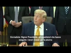 Trump: Sabotaggio alla Reflecting Pool Washington, vandali hanno tagliato fondo con un coltello