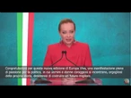 Morte Charlie Kirk, Meloni a EuropaViva25: Non cadremo nella trappola, no a spirale di violenza