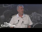 UK Chief of the Defence Staff Admiral Sir Tony Radakin speaks – watch live