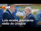 Lula recebe presidente eleito do Uruguai para discutir acordo entre União Europeia e Mercosul