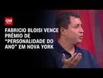 CEO da Prosus, Fabricio Bloisi vence prêmio de “personalidade do ano” em NY | CNN PRIME TIME