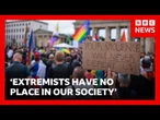 Berlin Pride van ramming likely an 'Islamist terror attack', official says | BBC News