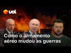 Drones, proteção aérea e documentação: Como a tecnologia mudou as guerras