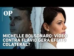 Michelle Bolsonaro: vídeo contra Flávio gera efeito colateral?