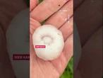 Zentimetergroßer Hagel verwüstet Heidenau #unwetter #hagel #sturm #heidenau #nachrichten #news