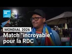 Mondial 2026 : la RD Congo qualifiée pour les 16es, "C'était incroyable" • FRANCE 24