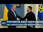UKRAINE-KRIEG: Paukenschlag! Pistorius sagt Selenskyj knapp zwei Milliarden Euro Militärhilfe zu!
