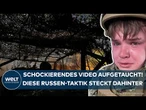 UKRAINE-KRIEG: Schockierendes Video aufgetaucht! Diese Russen-Taktik steckt dahinter