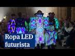 Así es la increíble colección futurista de ropa que convierte las telas en pantallas de LED