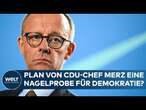 NACH ASCHAFFENBURG: SPD und Grüne empört - Merz-Migrationsantrag könnte zum AfD-Erfolg werden