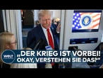 TRUMP ZUM FRIEDENSPLAN: „Es sind Jahrhunderte vergangen, deswegen wird der Waffenstillstand halten“