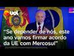 Lula: 'Se depender de nós, este ano vamos firmar o acordo da União Europeia com o Mercosul'