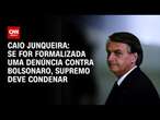 Caio Junqueira: Se for formalizada uma denúncia contra Bolsonaro, Supremo deve condenar | WW