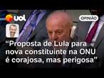 Lula faz anúncio histórico ao propor convocar 'constituinte' para reforma profunda na ONU | Jamil