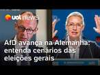 Alemanha faz eleições gerais e extrema direita avança na disputa; entenda cenários e efeitos