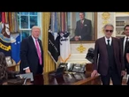 Andrea Bocelli canta per Trump "Con te partirò" nello Studio Ovale della Casa Bianca